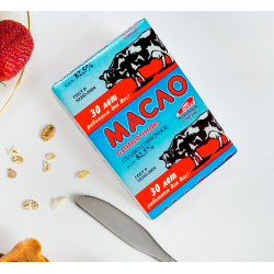 Масло сладко-сливочное, 82,5%, 180 гр.